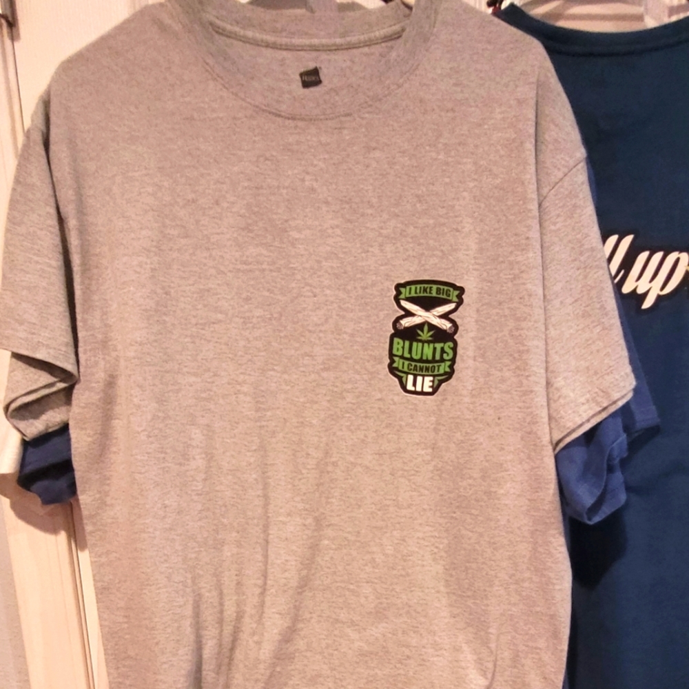 Mens cannabis tshirt x-lrg
